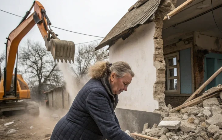 Незаконный коттедж снесли в Сочи после длительного судебного разбирательства