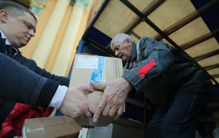 Краснодарцы передали гуманитарную помощь детям из Херсонской области