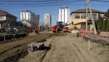 Реконструкция улицы Константина Образцова в Краснодаре завершится к лету