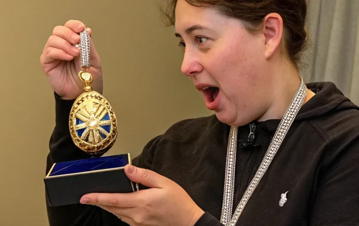 Мужчина проглотил кулон Фаберже после кражи в Новой Зеландии