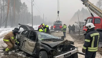 Трагедия на трассе А-114: столкновение «Газели» и «Хендэ» унесло жизнь водителя