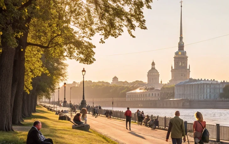 Санкт-Петербург, 20 мая 2025: тёплый день с возможным дождём вечером