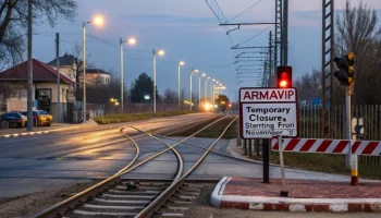 В Армавире перекрывают железнодорожный переезд на выходных