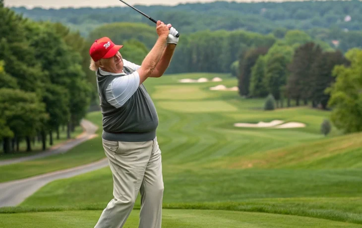 Трамп проводит брифинг по разведке после игры в гольф