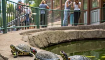 Ленинградский зоопарк предупреждает: подбрасывание черепах угрожает экосистеме