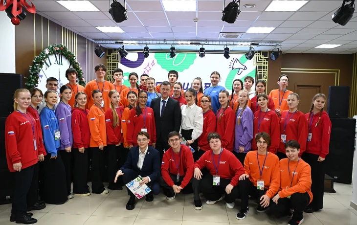 Наумов встретился с победителями «Большой перемены» Наумов встретился с победителями «Большой перемены»