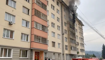 Ложная тревога в Сочи: проекция камина вызвала панику в жилом комплексе