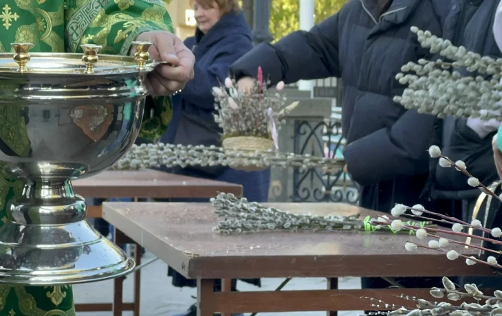 Наумов и Галушко поздравили краснодарцев с Вербным воскресеньем