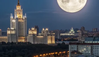 Суперлуние 2025: «Урожайная луна» осветит ночное небо Москвы