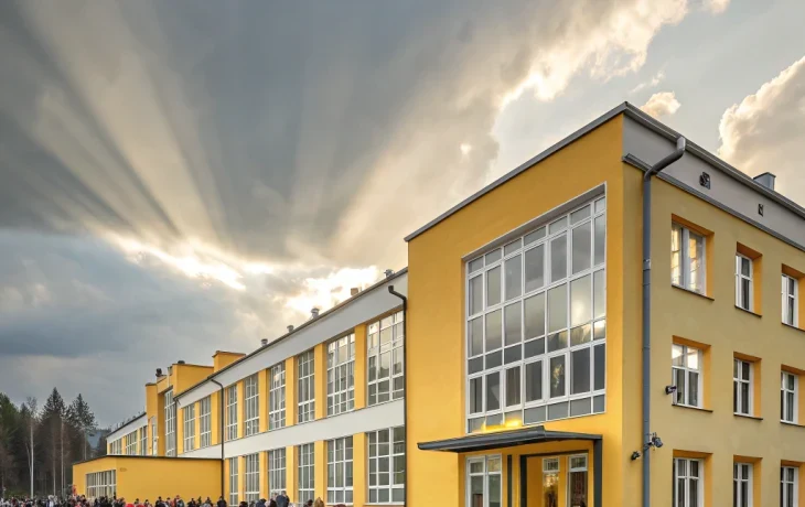 Крупнейшая школа Кубани после ремонта открывает двери для учеников