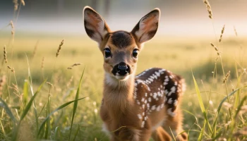 В Сочи спасли косулёнка, угодившего в частный двор