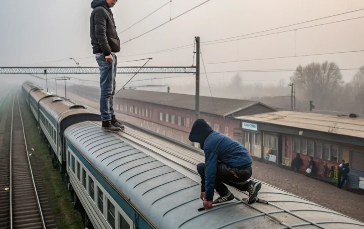 Трагедия на Кубани: подросток погиб при попытке забраться на вагон