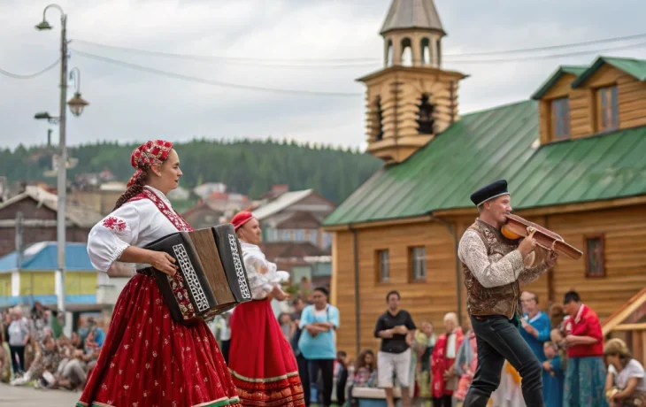 Масштабный казачий фестиваль в Усть-Лабинске объединил историю и традиции