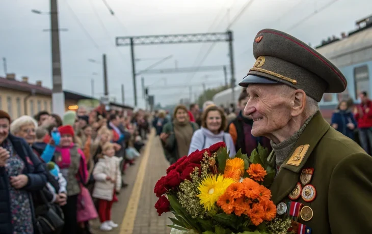 104-летний ветеран Иван Курбаков отправлен на парад Победы в Москву