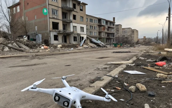 Атака дронов в Приморско-Ахтарске: обломки попали в жилые кварталы