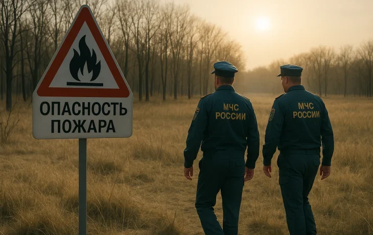Чрезвычайная пожароопасность в Ростовской области: МЧС предупреждает о высоком риске пожаров