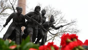 В Краснодаре открыли мемориальный комплекс «Воинам Отечества – Героям России»