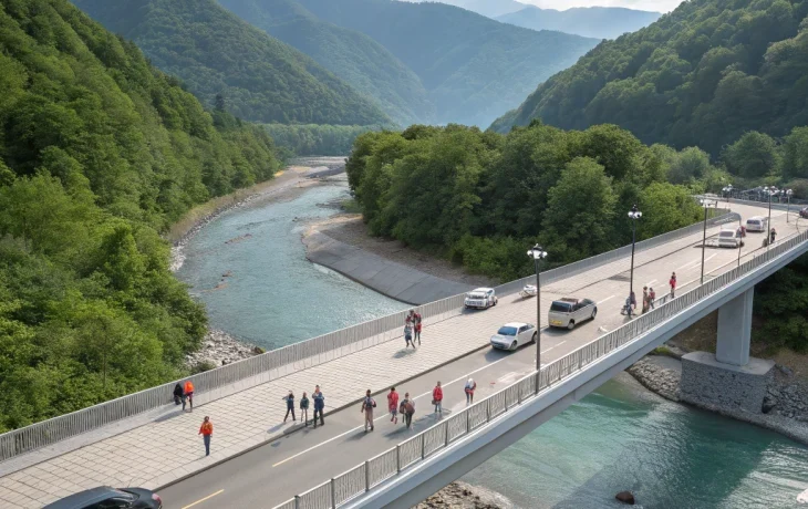 В Сочи завершен капитальный ремонт моста через Чемитоквадже