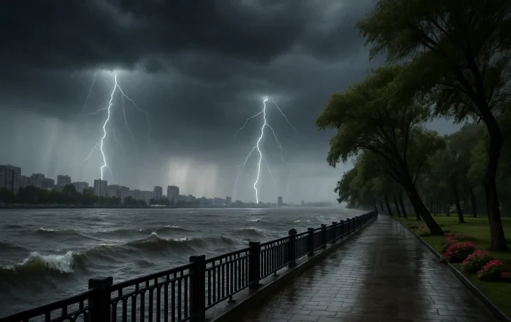 Штормовое предупреждение в Ростовской области: сильные дожди и град ожидаются 9 и 10 сентября