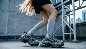 Индустриальная эстетика BALENCIAGA в женских кроссовках: гид по стилю