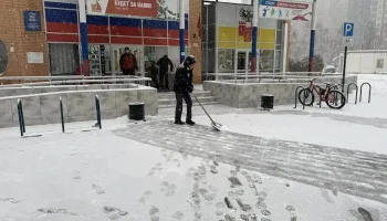 Краснодар обеспечивает безопасность спортсменов: очистка от снега возле спортивных объектов