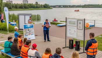 Безопасность на воде в Барнауле: проходит профилактическая акция