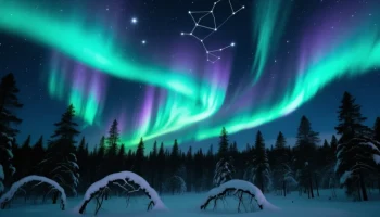 Солнечный ветер из корональной дыры: геомагнитные бури и полярные сияния