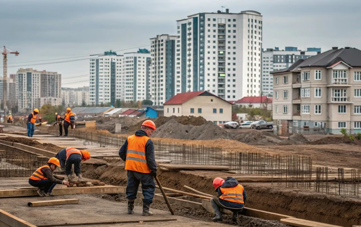 Краснодар справился с дефицитом мигрантов: стройки продолжаются без сбоев