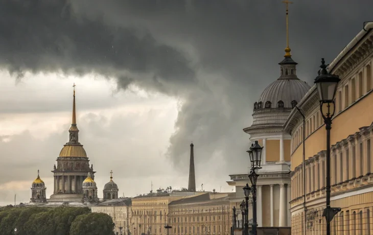 Тёплая весенняя погода в Санкт-Петербурге 20 мая 2025 года