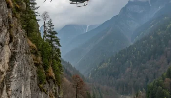 Пропал турист в Сочи: масштабные поиски в горах