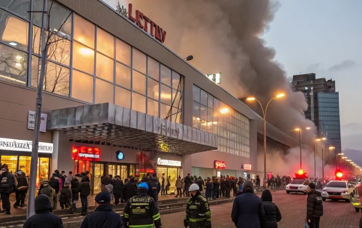 Взрыв газового баллона в ТЦ «Letout» в Самаре: эвакуация и пожар