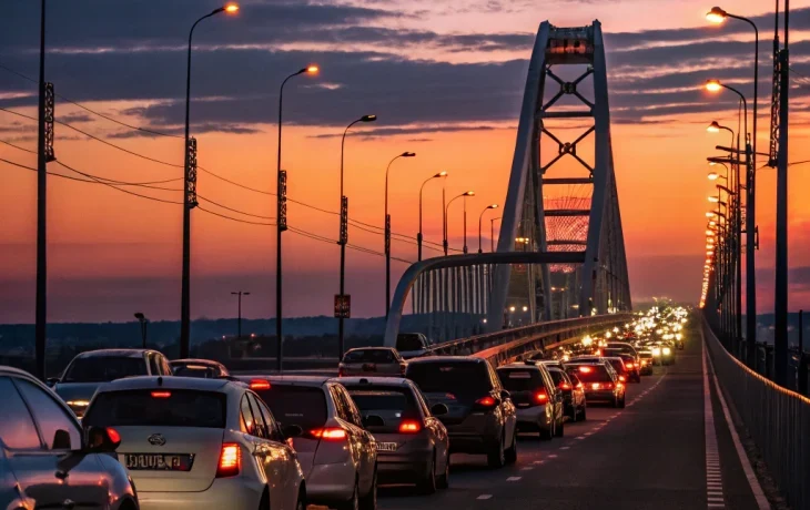Крымский мост: масштабная пробка парализовала движение