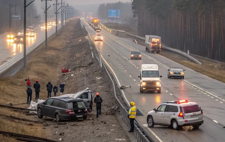 Смертельное ДТП на трассе М-4 «Дон» в Туапсинском округе
