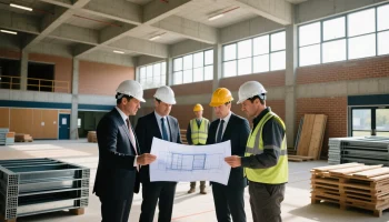 В Краснодаре проверяют строительство пищеблока и спортзала в школе №63