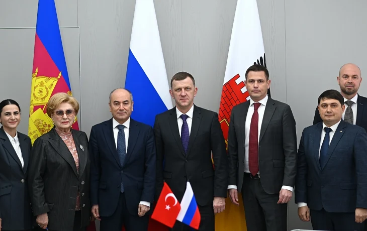 Евгений Наумов и Вера Галушко встретились с консулом Турции в Краснодаре