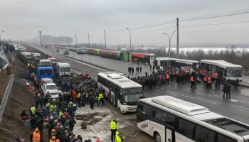 Автобус столкнулся в Нижегородской области: 14 пострадавших, масштабная эвакуация