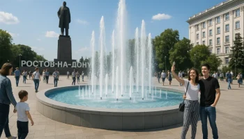 Ростовчане выберут концепцию фонтана на площади Ленина