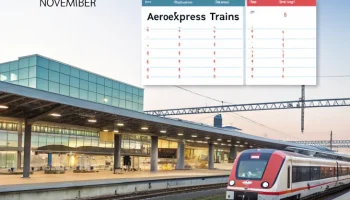 Изменения в расписании МЦД-1 и Аэроэкспрессов в Москве с 30 октября 2025 года