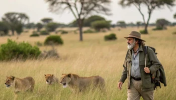 Директор «Тайгана» вернулся в саванну к львам после нападения