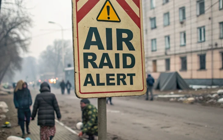 Воздушная тревога в Украине: объявлена в нескольких областях