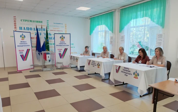 Второй день голосования стартовал в Выселковском районе