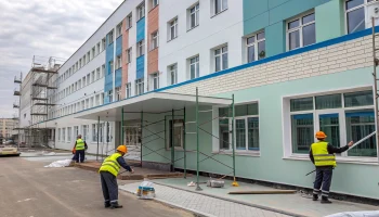 Капитальный ремонт в Медведовской: больница станет светлее и уютнее