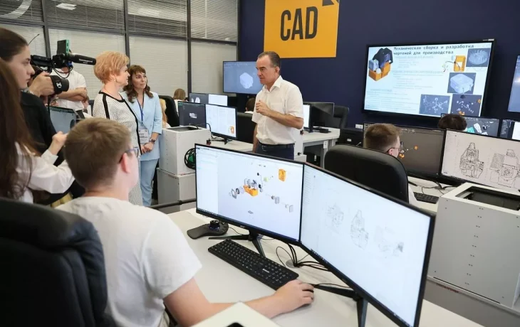 Губернатор Кубани оценил материальную базу машиностроительного колледжа