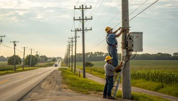 Отключение электричества в Выселковском районе