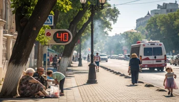 Аномальная жара в Крыму увеличила вызовы скорой помощи