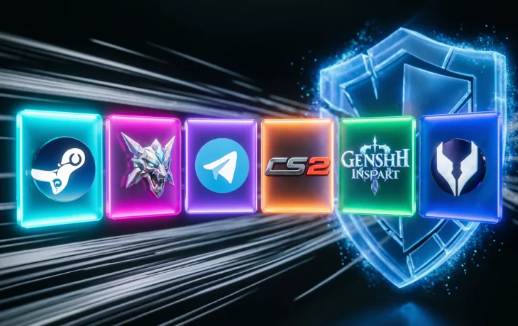 Почему маркетплейсы аккаунтов Steam, Fortnite, CS2 и Genshin стали популярны?