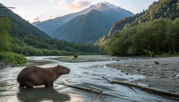 Капибара поселилась в горах Сочи
