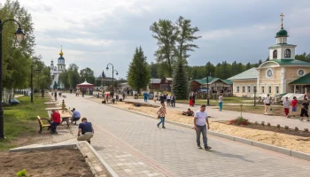 Пешеходная дорожка в Новотитаровской строится на Краснодарской