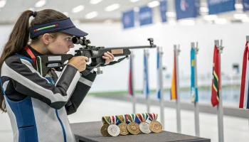 Кубанские стрелки завоевали четыре медали на национальных соревнованиях