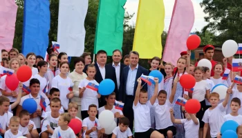 Новая спортивная площадка открылась в школе №15 станицы Бузиновской